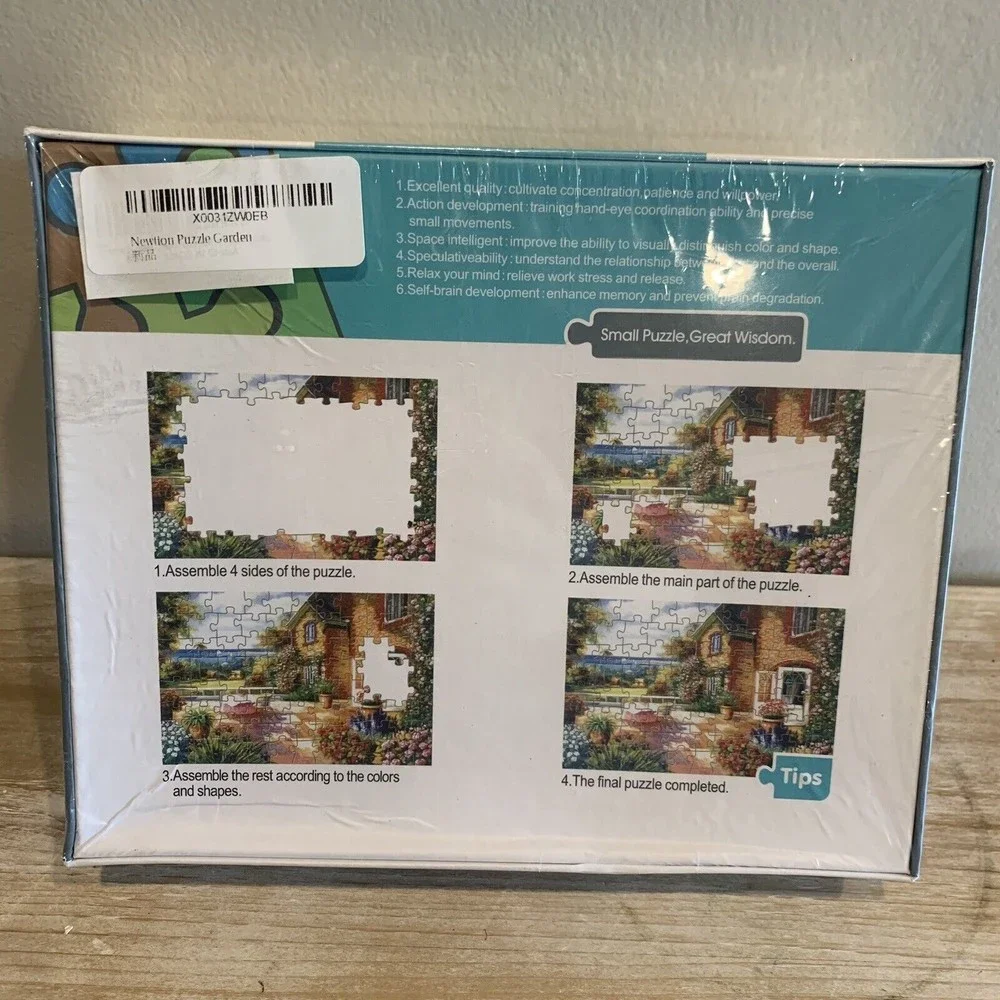 Newtion Courtyard Garden 1000 Piece Jigsaw Puzzle New